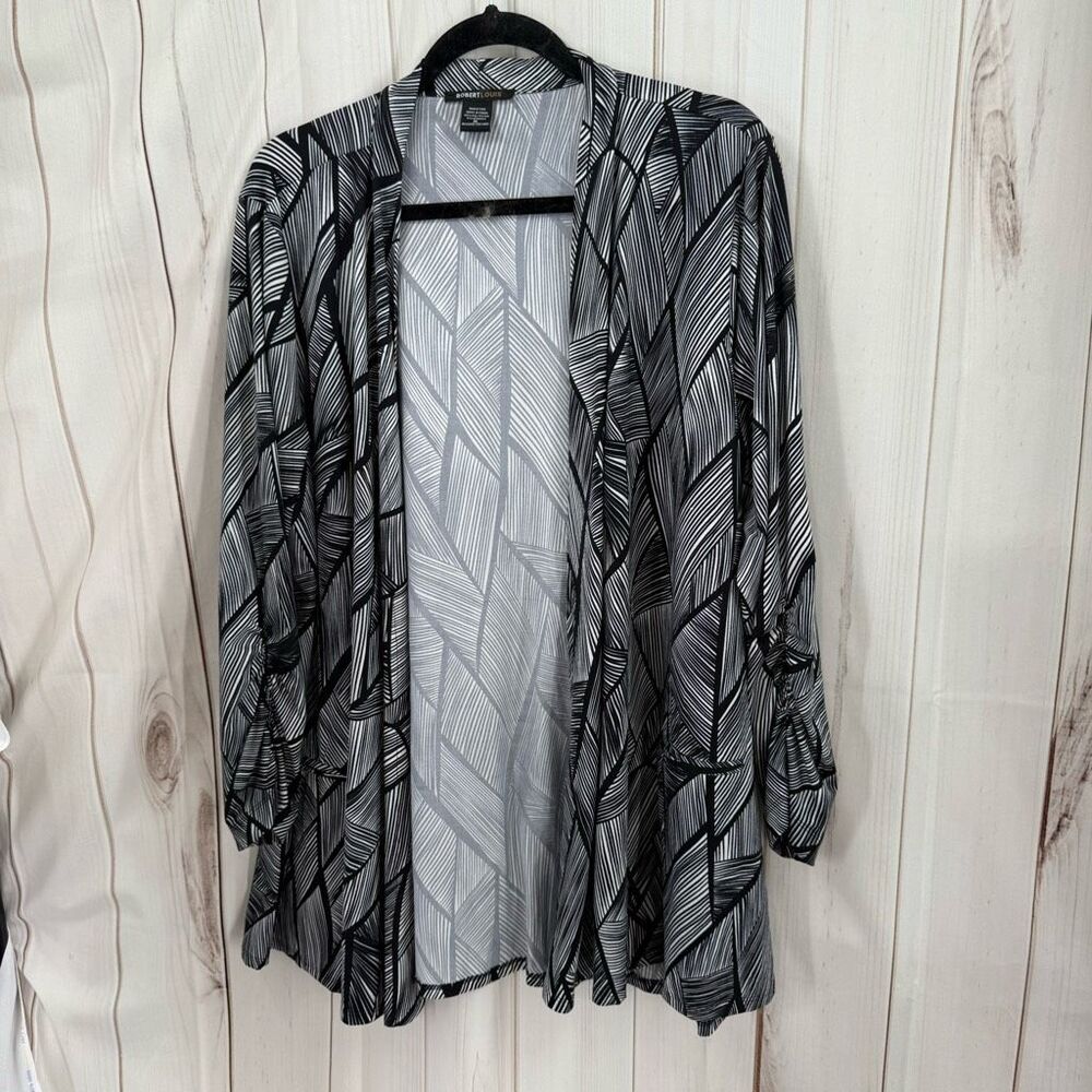 Robert Louis Women’s XL Patterned Open Cardigan